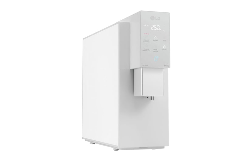 LG PuriCare Objet Collection Water Purifier, Calming Cream Grey, WD518AN.ACGRLML