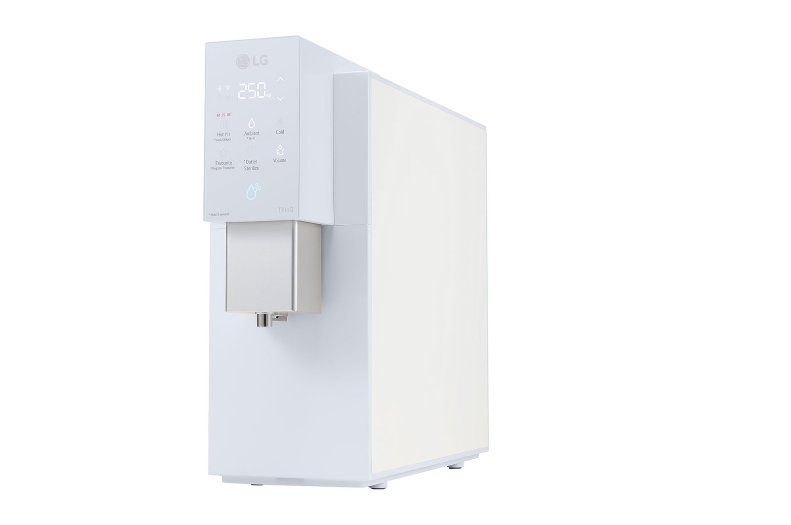 LG PuriCare Objet Collection Water Purifier, Calming Cream Sky, WD518AN.ALBRLML