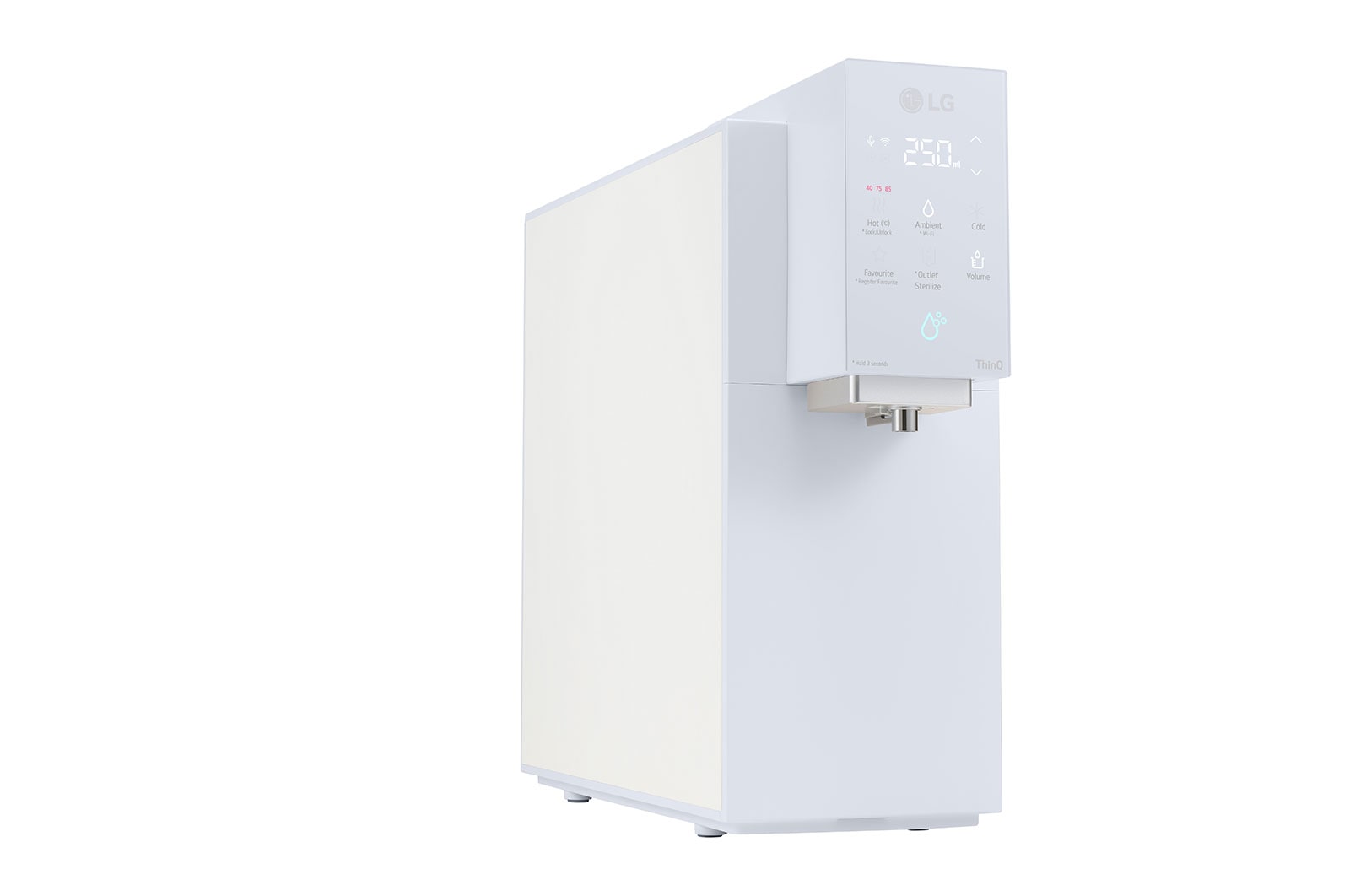LG PuriCare Objet Collection Water Purifier, Calming Cream Sky, WD518AN.ALBRLML
