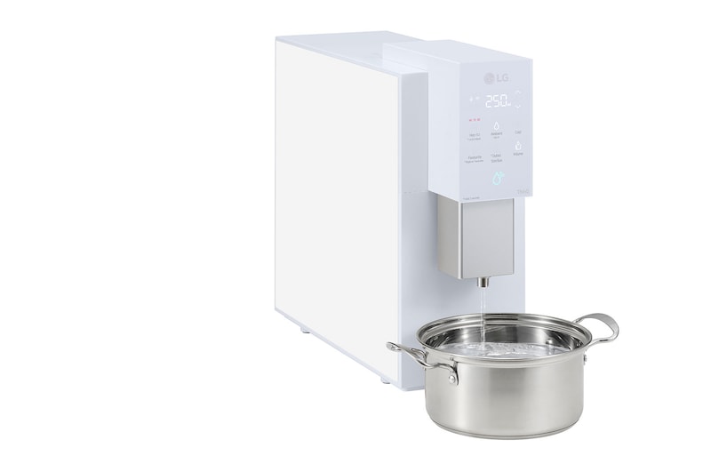 LG PuriCare Objet Collection Water Purifier, Calming Cream Sky, WD518AN.ALBRLML