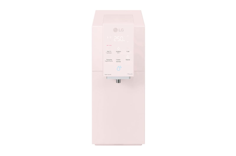 LG PuriCare Objet Collection Water Purifier, Calming Pink, WD518AN.APKRLML