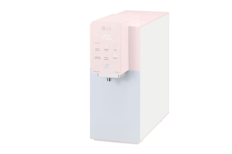 LG PuriCare Objet Collection Water Purifier, Calming Pink, WD518AN.APKRLML