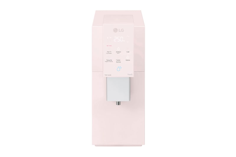 LG PuriCare Objet Collection Water Purifier, Calming Pink, WD518AN.APKRLML