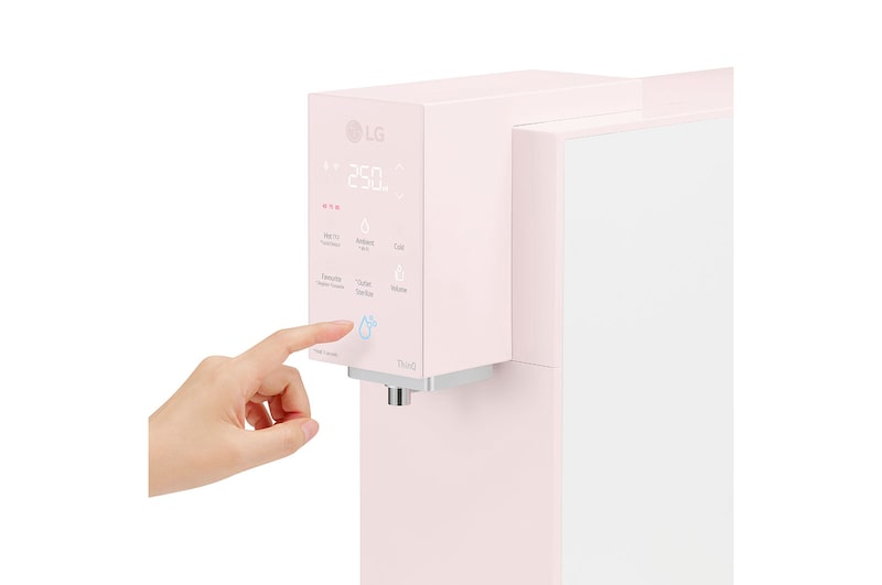 LG PuriCare Objet Collection Water Purifier, Calming Pink, WD518AN.APKRLML