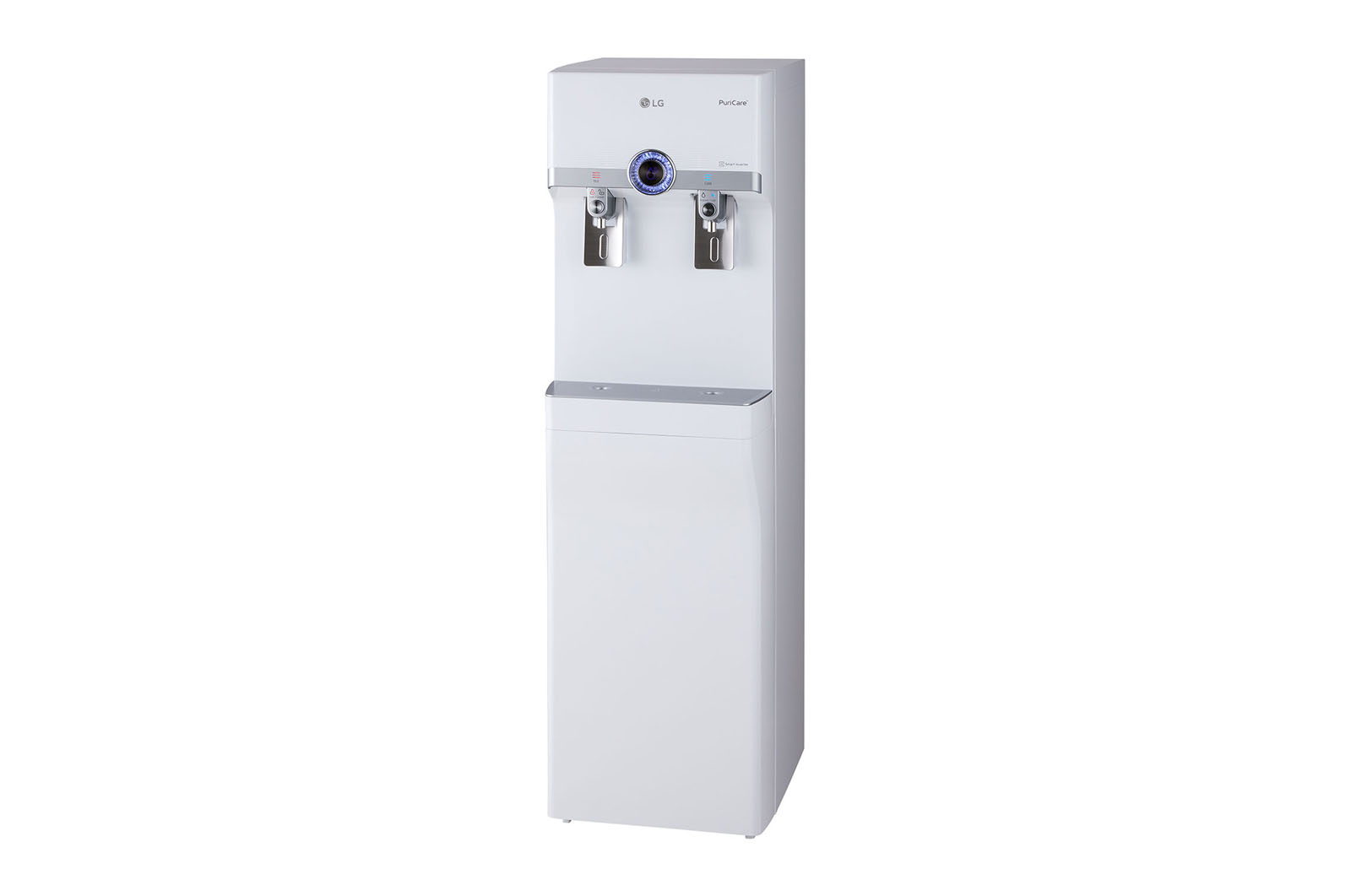 Slim Stand LG PuriCare Water Purifier with Smart Inverter Large Hot Cold Water Capacity White WS510SN LG MY