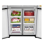 LG 464L Slim French Door Fridge in Matte Black Finish, GC-B22FTQVB