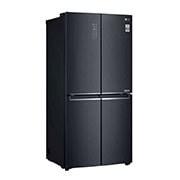 LG 594L Slim French Door Fridge in Matte Black Finish , GC-B22FTQPL