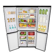 LG 464L Slim French Door Fridge in Matte Black Finish, GC-B22FTQVB