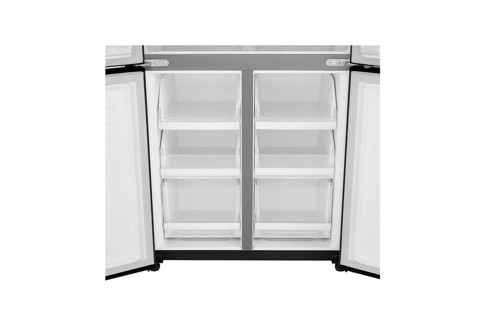 LG 464L Slim French Door Fridge in Matte Black Finish, GC-B22FTQVB