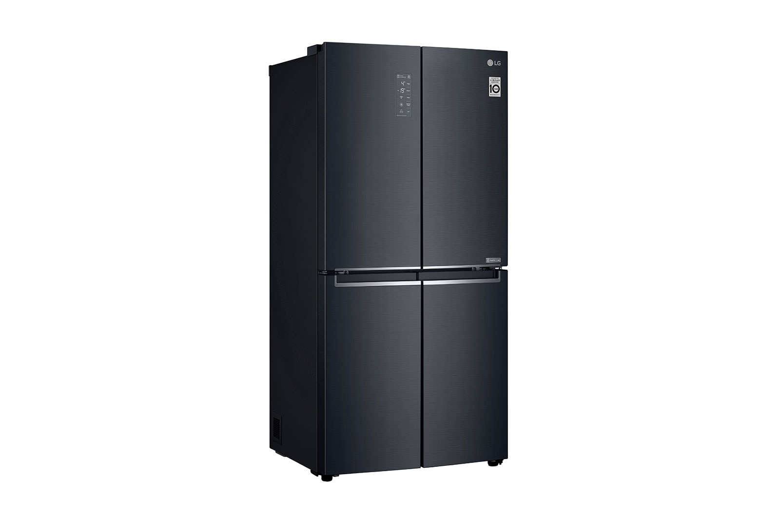 LG 594L Slim French Door Fridge in Matte Black Finish , GC-B22FTQPL