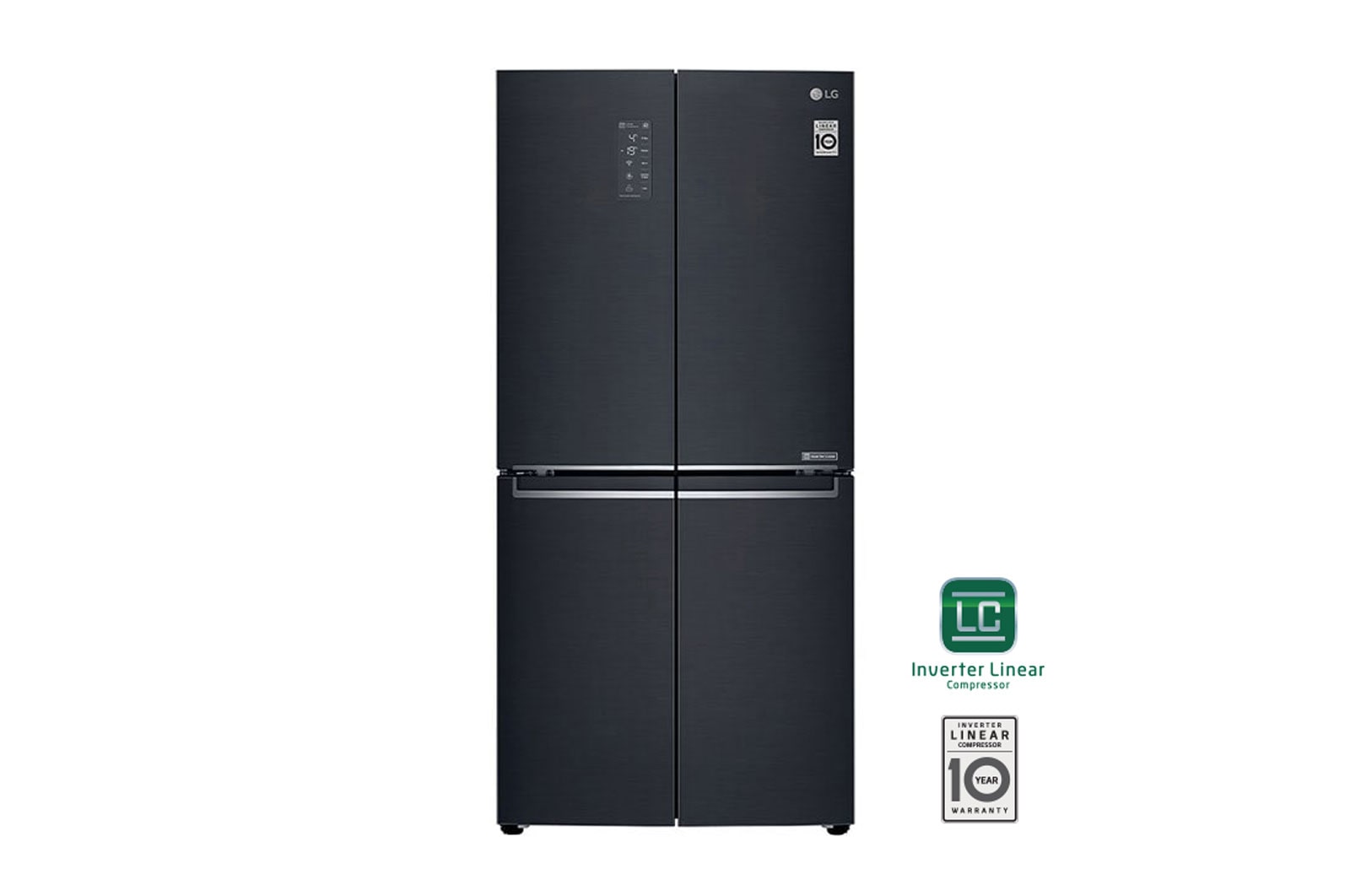 594L Slim French Door Fridge in Matte Black Finish GC B22FTQPL LG MY