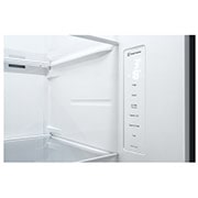 LG [RENTAL] 694L Side-by-Side Fridge in Matte Black Finish, GC-B257SQVL