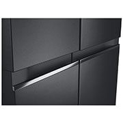 LG [RENTAL] 694L Side-by-Side Fridge in Matte Black Finish, GC-B257SQVL