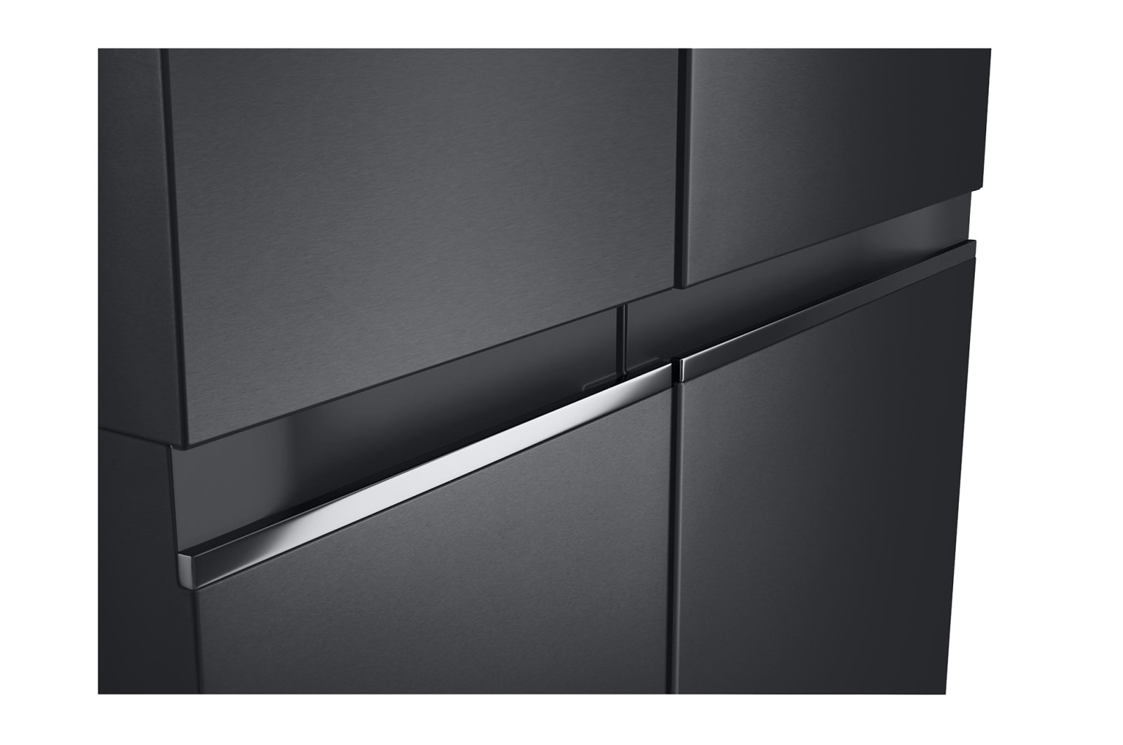 LG [RENTAL] 694L Side-by-Side Fridge in Matte Black Finish, GC-B257SQVL
