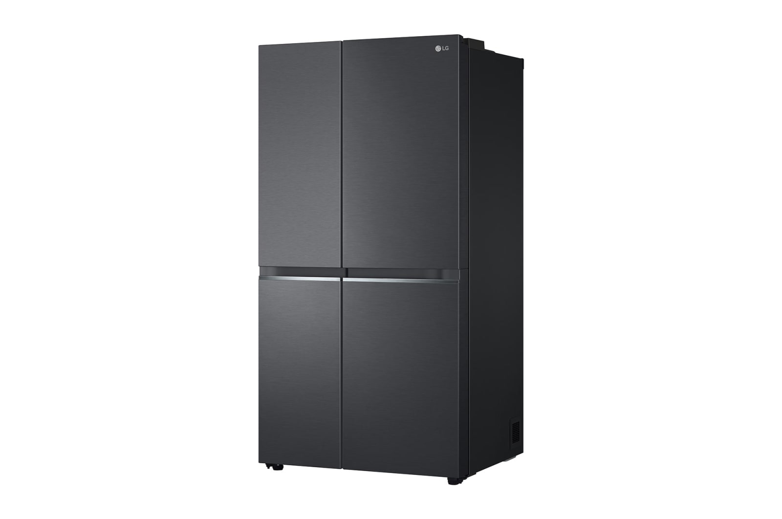 LG [RENTAL] 694L Side-by-Side Fridge in Matte Black Finish, GC-B257SQVL
