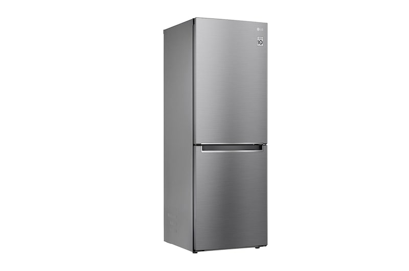 LG 335L Bottom Freezer Fridge in Silver Finish, GC-B369NLRM