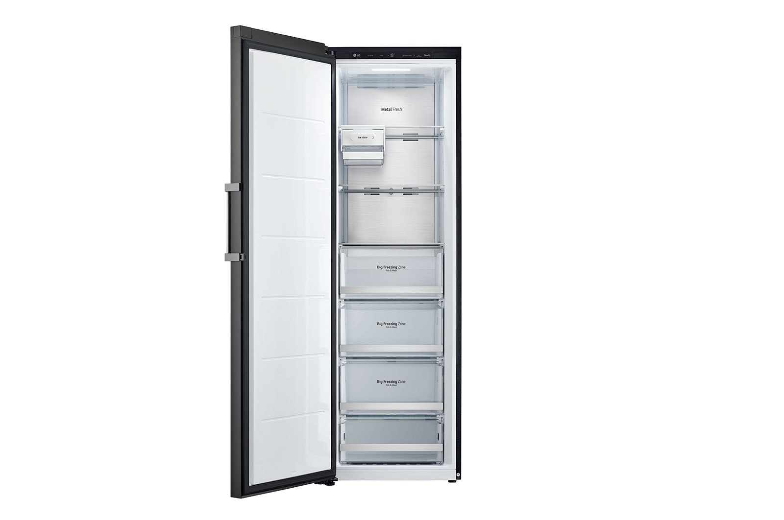 LG 321L Single Door Freezer in Beige Finish, GC-B414FGQF