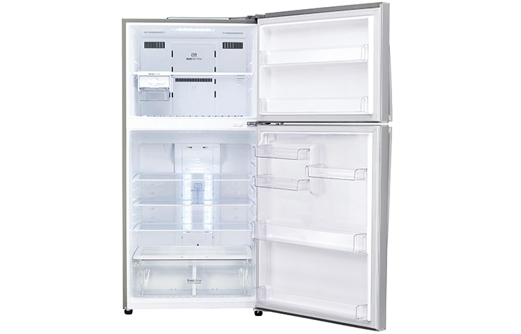 LG IEC Gross 425L PLATINUM SILVER TOP FREEZER, GC-B432HLCL