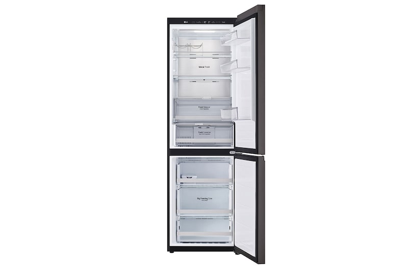 LG 341L Bottom Freezer Fridge in Pink & Beige Finish, GC-B459QG9D