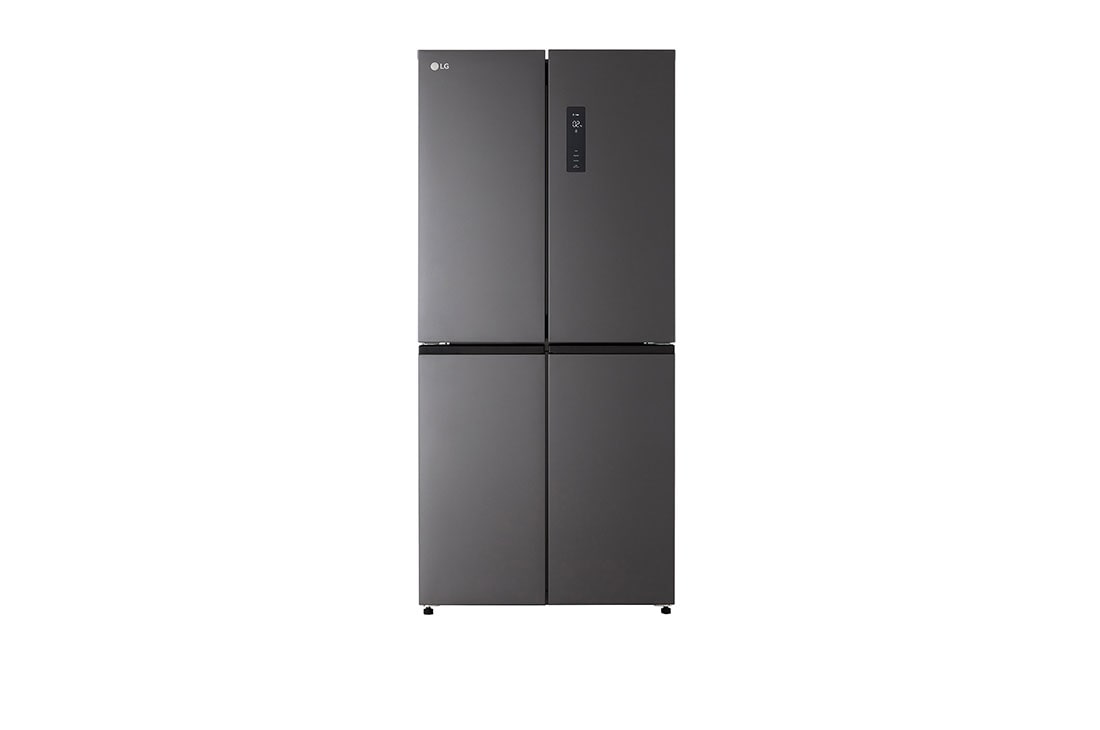 LG 470L Multi Door Fridge in Essence Black Steel, GC-B47FFQAB
