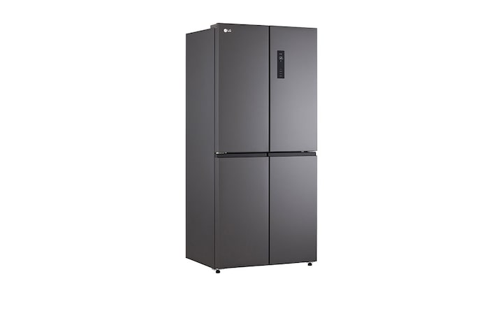 LG 470L Multi Door Fridge in Essence Black Steel, GC-B47FFQAB