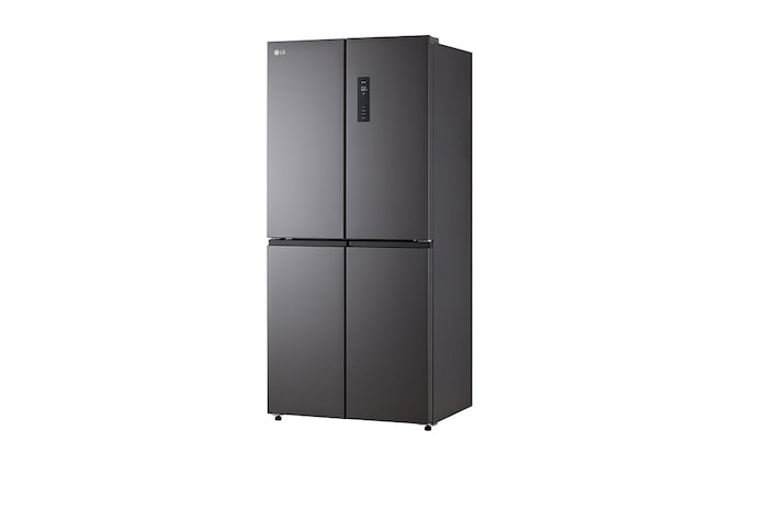 LG 470L Multi Door Fridge in Essence Black Steel, GC-B47FFQAB