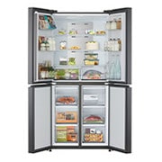 LG 470L Multi Door Fridge in Essence Black Steel, GC-B47FFQAB