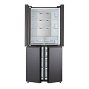 LG 470L Multi Door Fridge in Essence Black Steel, GC-B47FFQAB