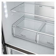 LG 470L Multi Door Fridge in Essence Black Steel, GC-B47FFQAB