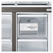 LG 470L Multi Door Fridge in Essence Black Steel, GC-B47FFQAB