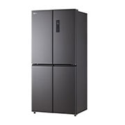 LG 470L Multi Door Fridge in Essence Black Steel, GC-B47FFQAB