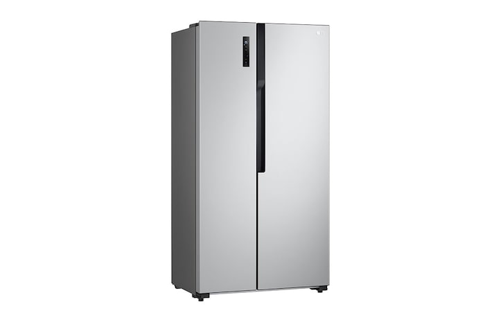 LG 508L Side-by-Side Fridge in Silver Finish, GC-B507PQAM