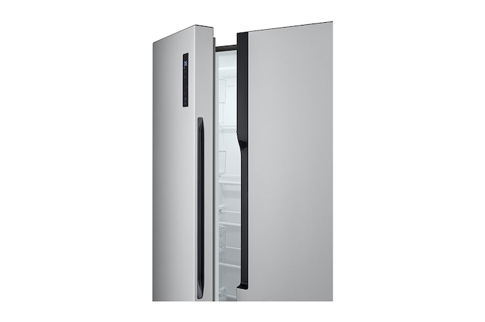 LG 508L Side-by-Side Fridge in Silver Finish, GC-B507PQAM
