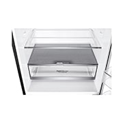LG 420L Bottom Freezer Fridge in Matte Black Finish, GC-B529NQCM