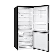 LG 420L Bottom Freezer Fridge in Matte Black Finish, GC-B529NQCM