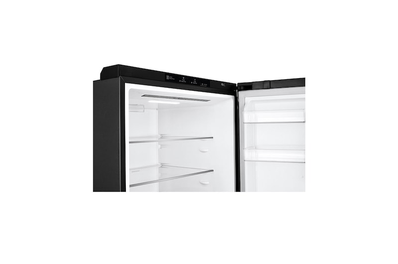 LG Nett 420L Bottom Freezer with DoorCooling+ & Inverter Linear Compressor, Matte Black, GC-B529NQCZ