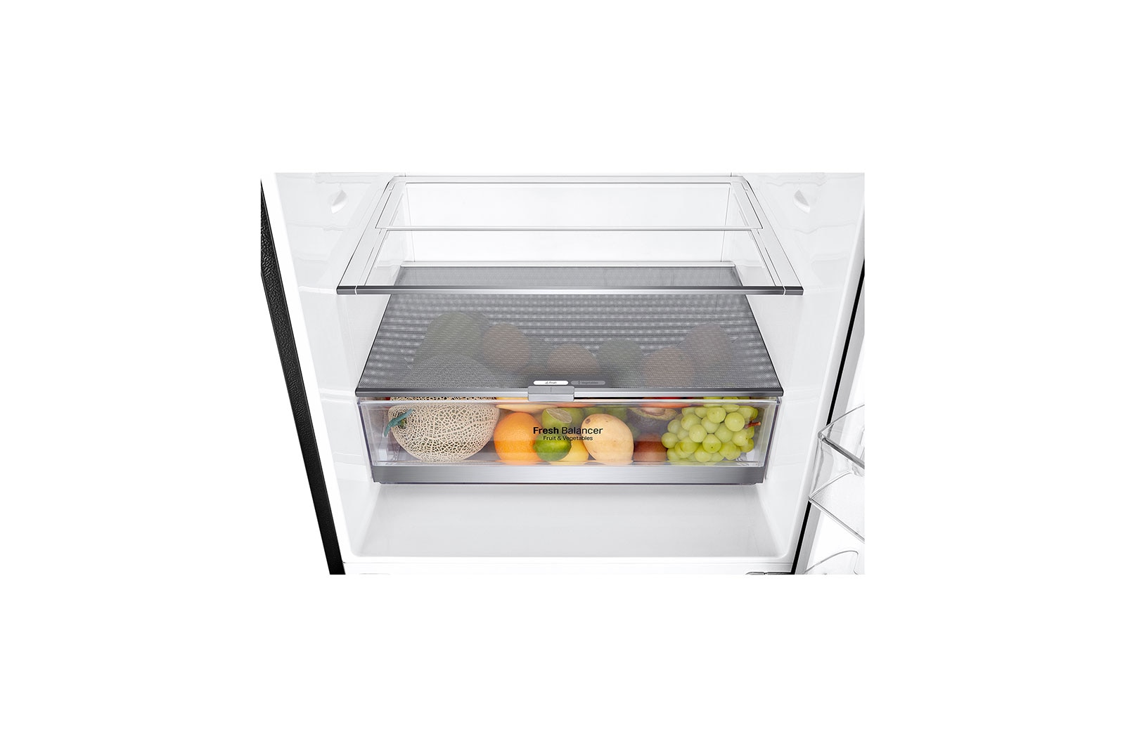 LG Nett 420L Bottom Freezer with DoorCooling+ & Inverter Linear Compressor, Matte Black, GC-B529NQCZ
