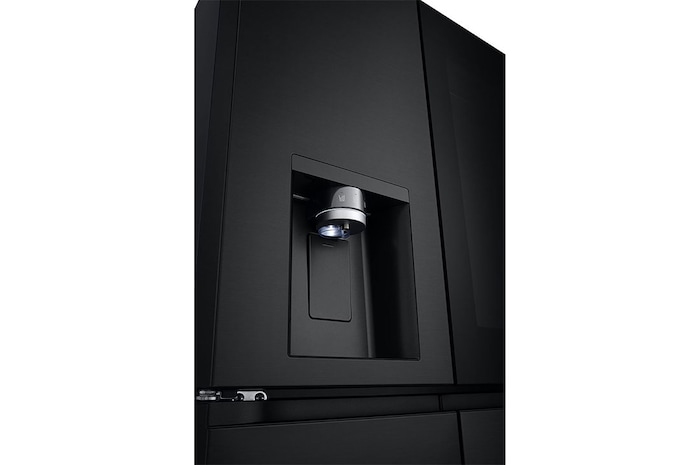 LG [Subscribe] 508L French Door Fridge with InstaView in Essence Matte Black Finish, GC-G22FFQAB