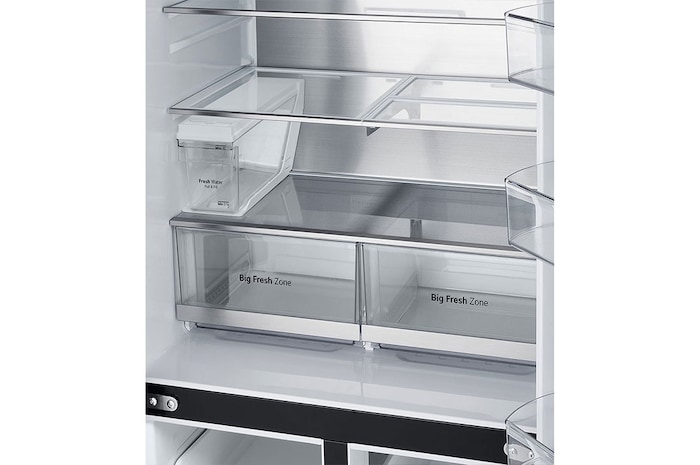 LG [Subscribe] 508L French Door Fridge with InstaView in Essence Matte Black Finish, GC-G22FFQAB