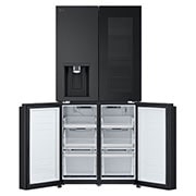 LG [Subscribe] 508L French Door Fridge with InstaView in Essence Matte Black Finish, GC-G22FFQAB