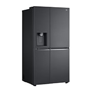 LG 674L Side-by-Side Fridge with Door-in-Door™ & UVnano® Water Dispenser in Matte Black Finish , GC-J257CQES