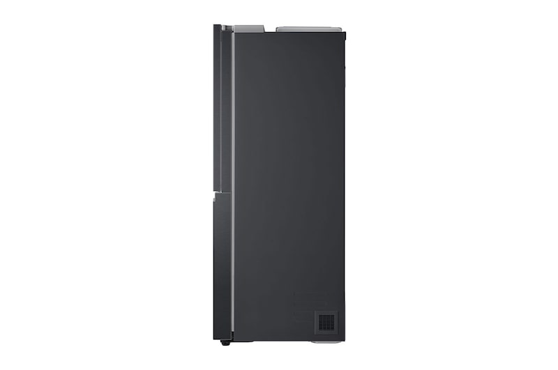 LG 674L Side-by-Side Fridge with Door-in-Door™ & UVnano® Water Dispenser in Matte Black Finish , GC-J257CQES