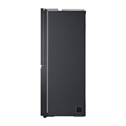 LG 674L Side-by-Side Fridge with Door-in-Door™ & UVnano® Water Dispenser in Matte Black Finish , GC-J257CQES