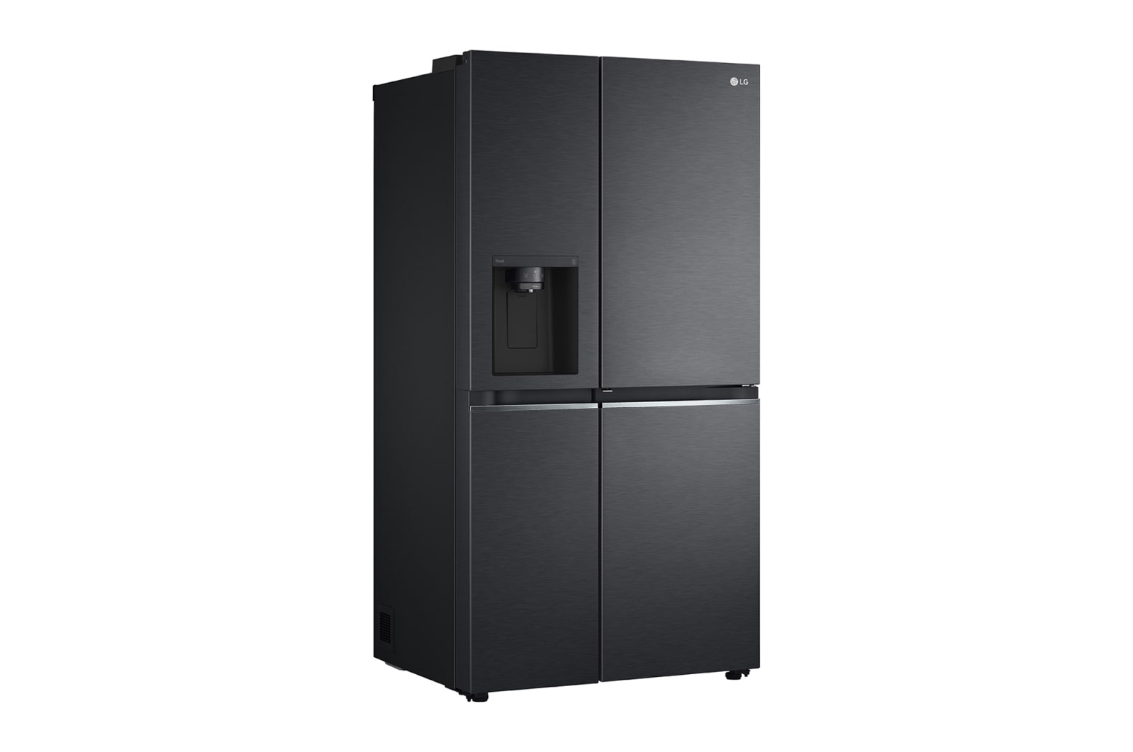 LG [RENTAL] 635L Side-by-Side Fridge in Matte Black Finish, GC-J257SQNW