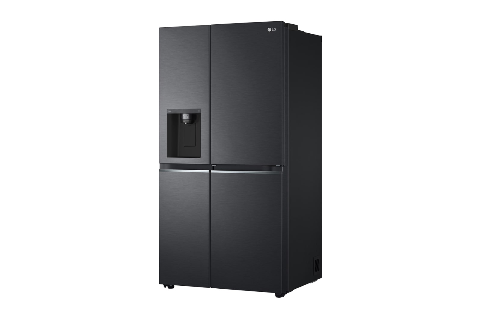 LG [RENTAL] 635L Side-by-Side Fridge in Matte Black Finish, GC-J257SQNW