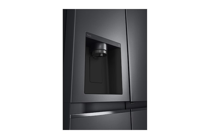 LG [Subscribe] 635L Side-by-Side Fridge in Matte Black Finish, GC-J257SQNW