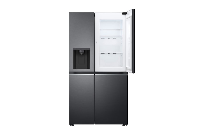 LG [Subscribe] 635L Side-by-Side Fridge in Matte Black Finish, GC-J257SQNW