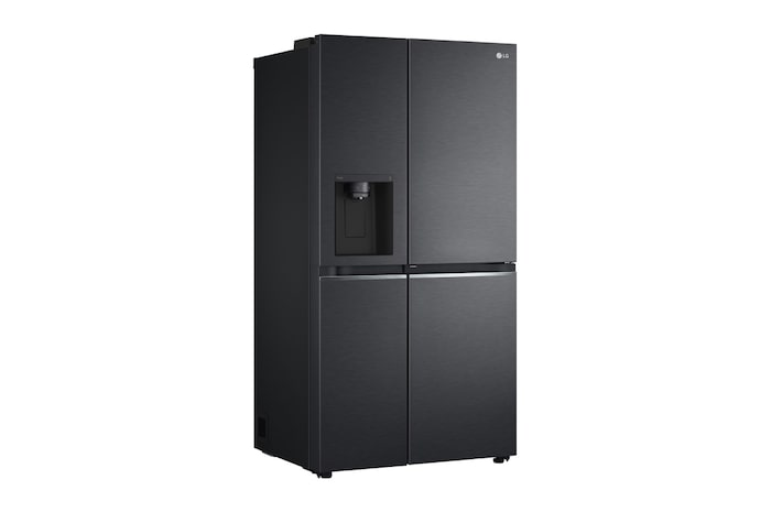 LG [Subscribe] 635L Side-by-Side Fridge in Matte Black Finish, GC-J257SQNW