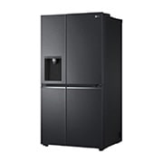 LG [RENTAL] 635L Side-by-Side Fridge in Matte Black Finish, GC-J257SQNW