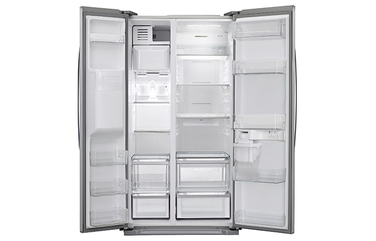 LG IEC Gross 567L PLATINUM SILVER NON PLUMBING WATER DISPENSER SIDE BY SIDE, GC-L207GLXV
